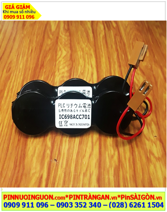 Pin IC698ACC701; Pin Nuôi Nguồn GE FANUC IC698ACC701 lithium 3v 3000mAh chính hãng